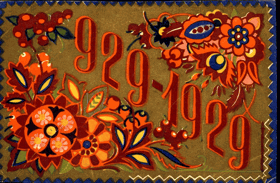 Slovenská ornamentika 929 - 1929 (pohled)