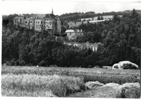 Český Šternberk - státní hrad (pohled)