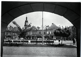 Bruntál - Náměstí Míru (pohled)