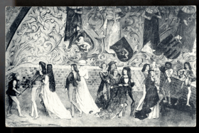 Hrad Zvíkov - Síň svatební (pohled)