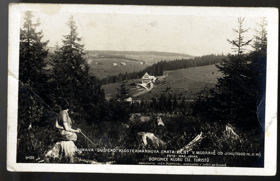 Šumava- Klostermannova chata (pohled)