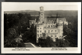 Zámek Hluboká nad Vltavou (pohled)