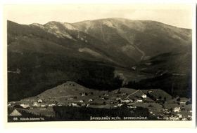 Krkonoše - Špindlerův Mlýn (pohled)