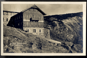 Labská bouda - Elbfallbaude (pohled)