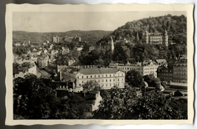 Karlovy Vary - celkový pohled (pohled)