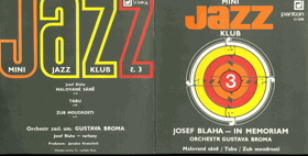 SP - Mini Jazz Klub č. 3 - Josef Blaha