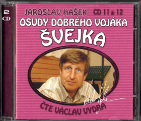 2CD - Osudy dobrého vojáka Švejka 11 - 12 (Audiokniha) - čte Václav Vydra