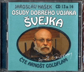 2CD - Osudy dobrého vojáka Švejka 13 - 14 (Audiokniha) - čte Arnošt Goldflam