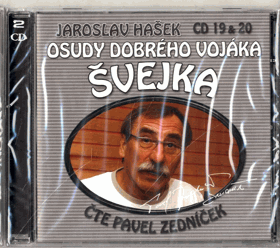2CD - Osudy dobrého vojáka Švejka 19 - 20 (Audiokniha) - čte Pavel Zedníček