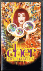 Videokazeta - Cher - Live In Concert