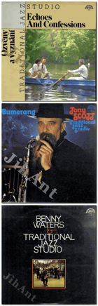 3LP - Traditional Jazz Studio - Ozvěny a vyznání Echoes and Confessions - Bumerang - Tony Scott