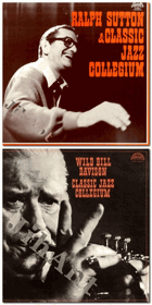 2LP - Ralph Sutton - Wild Bill Davison - Classic Jazz Collegium