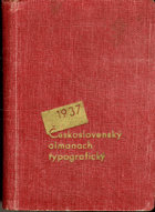 Československý almanach polygrafický 1937
