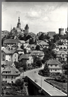 Tábor - vilová čtvrť Podhradí (pohled)