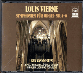 2CD - Louis Vierne - Symphonien F§ür Orgel NR. 4-6 - Ben Van Oosten