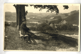 Hronov - Alois Jirásek (pohled)