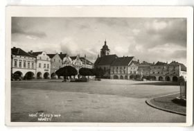 Nové Město nad Metují - náměstí (pohled)