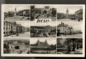 Jitschin - Jičín (pohled)