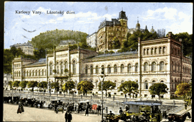Karlovy Vary - Lázeňský dům (pohled)