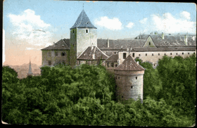 Praha - Daliborka a Černá věž (pohled)