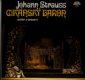 LP - Johann Strauss - Cikánský baron