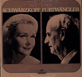 LP - Wolf Songs - Schwarzkopf Furtw-angler
