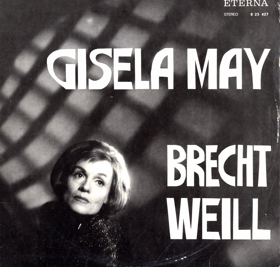 LP - Gisela May - Brecht Weill
