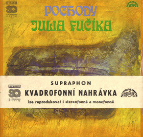 LP - Velký Dechový Orchestr Supraphonu – Pochody Julia Fučika