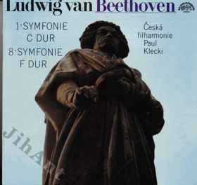 LP - Ludwig van Beethoven - 1. Symfonie C Dur. 8. symfonie F Dur