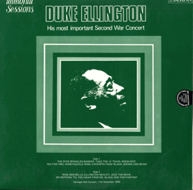 LP -  Duke Ellington ‎– His Most Important Second War Concert