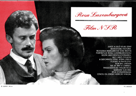 Filmový plakát - Rosa Luxemburgová