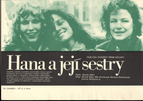 Filmový plakát - Hana a její sestry