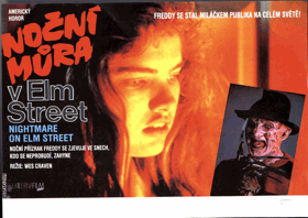 Filmový plakát - Noční můra v Elm Street