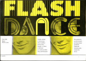 Filmový plakát - Flash Dance