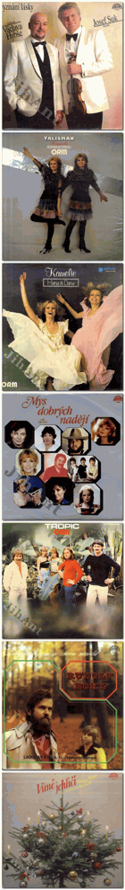 7LP - Vůně jehličí - Kamelie - Rudolf Rokl - Mys dobrých nadějí - Tropic Orm - Talisman - ...
