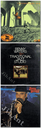3LP - Traditional Jazz Studio - Entomologův sen - Bumerang - Tony Scott