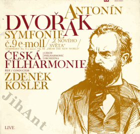 LP - Antonín Dvořák - Symfonie č. 9 e-moll - Z nového světa - Česká filharmonie Zdeněk ...