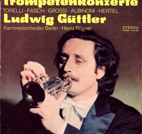 LP - Ludwig Güttler - Trompetenkonzerte