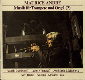 LP - Maurice André - Musik für Trompete und Orgel