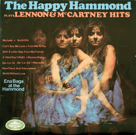 LP -  Ena Baga ‎– The Happy Hammond Plays Lennon & McCartney Hits