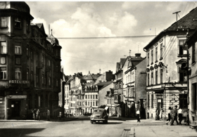 Aš - Gottwaldova ulice (pohled)