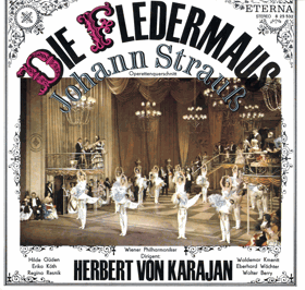 LP - Johann Straus - Die Fledermaus