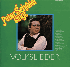 LP - Reiner Süss singt Volkslieder