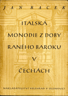 Italská monodie z doby raného baroku v Čechách