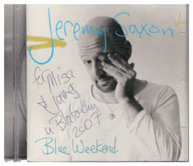 CD - Jeremy Saxon ‎– Blue Weekend