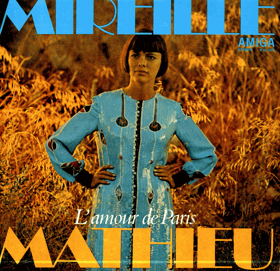 LP - Mireille Mathieu - L´amour de Paris