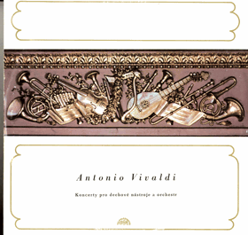 LP - Antonio Vivaldi - Koncerty pro dechové nástroje a orchestr