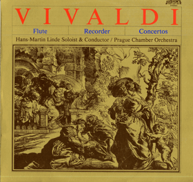 LP - Antonio Vivaldi - Koncerty pro flétnu