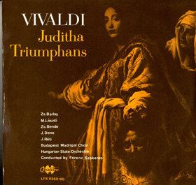 2LP - Antonio Vivaldi - Juditha Triumphans