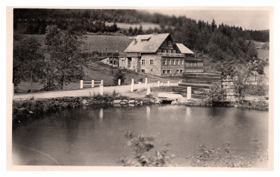 Stachy - Šumava - Měrkova chata (pohled)